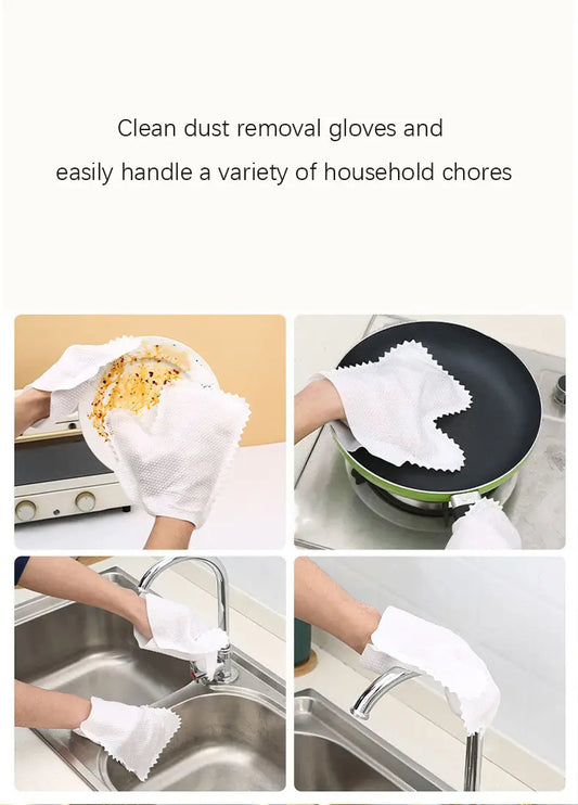 10pcs Disposable Household Cleaning Gloves Set